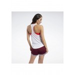 Kobiety COMBINATION CLOTHING | Reebok MESH BACK TANK TOP - Top - white/biały - LH76246