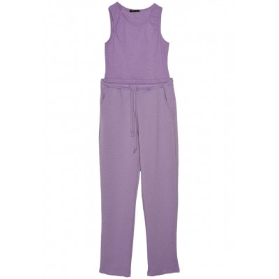Kobiety COMBINATION_CLOTHING | Trendyol Spodnie materiałowe - purple/fioletowy - BG84362