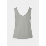 Kobiety T SHIRT TOP | American Vintage Top - gris chine/szary - UW85079