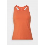 Kobiety T SHIRT TOP | Casall ESSENTIAL RACERBACK - Top - papaya red/czerwony - DD94331