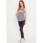 Kobiety T SHIRT TOP | Cool Mama 2 IN 1 BASIC - Top - striped/biały - PF65892