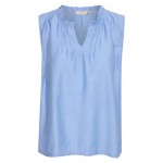 Kobiety T SHIRT TOP | Cream LISELIN - Top - placid blue/jasnoniebieski - NT51630