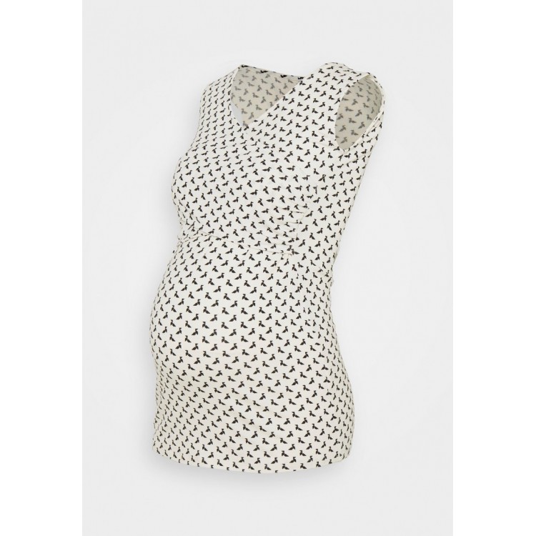 Kobiety T SHIRT TOP | Envie de Fraise FIONA TANK - Top - off white/black origami/mleczny - VP74247