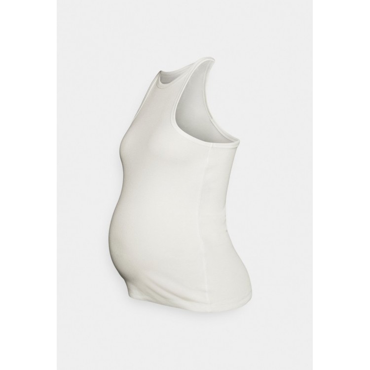 Kobiety T SHIRT TOP | Even&Odd Maternity Top - white/biały - FU16497