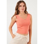 Kobiety T SHIRT TOP | LELA Top - light orange/łososiowy - YV20430