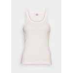 Kobiety T SHIRT TOP | Mads Nørgaard CARRY - Top - whitecap grey/beżowy - NQ59974