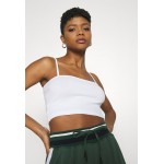 Kobiety T SHIRT TOP | Missguided STRAIGHT NECK BRALET 3 PACK - Top - black/white/red/czarny - OK71676