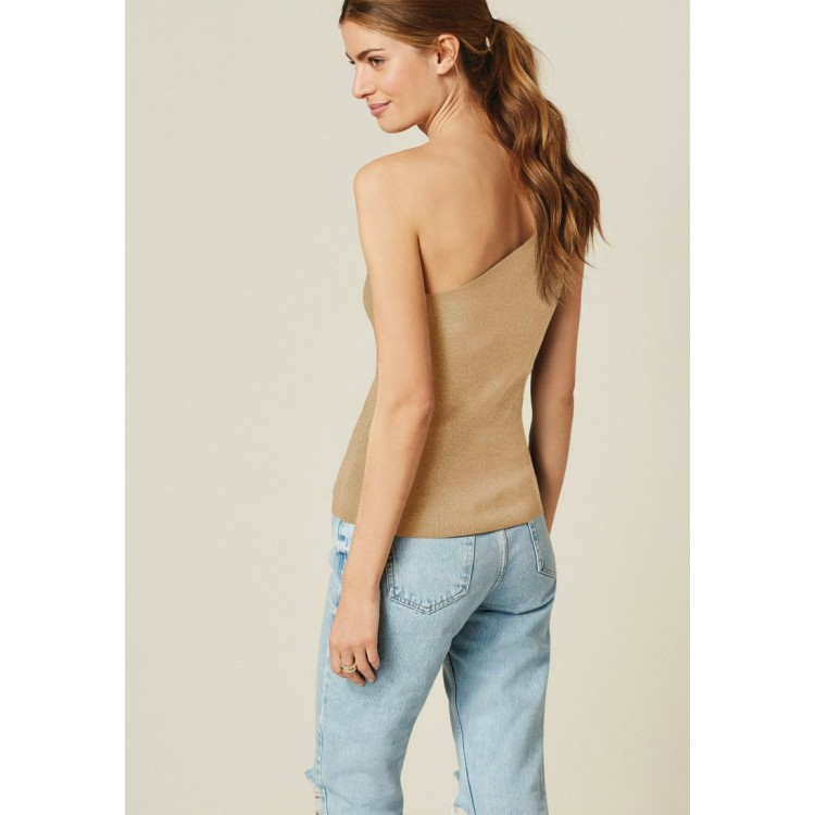 Kobiety T SHIRT TOP | Next EMBELLISHED ONE SHOULDER - Top - off white/mleczny - TX41499