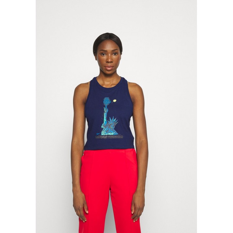 Kobiety T SHIRT TOP | Nike Performance TANK NYC LIBERTY - Koszulka sportowa - binary blue/niebieski - YK43474