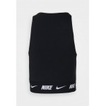 Kobiety T SHIRT TOP | Nike Sportswear CROP TAPE TOP - Top - black/czarny - KD32153