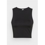Kobiety T SHIRT TOP | Nly by Nelly SPORTY TOP - Top - black/czarny - TR76139