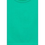 Kobiety T SHIRT TOP | PULL&BEAR Top - green/zielony - EC92598