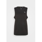 Kobiety T SHIRT TOP | Puma RUN FAVORITE TANK - Koszulka sportowa - black/czarny - NY73945