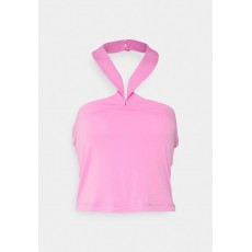 Kobiety T_SHIRT_TOP | Vero Moda VMALASKA HALTERNECK - Top - super pink/różowy - ET66068