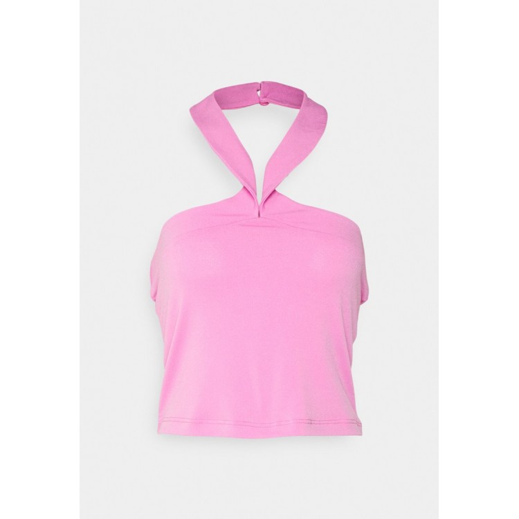 Kobiety T SHIRT TOP | Vero Moda VMALASKA HALTERNECK - Top - super pink/różowy - ET66068