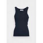 Kobiety T SHIRT TOP | Weekday CLOSE FITTED TANK - Top - navy/niebieski - TP64380