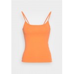 Kobiety T SHIRT TOP | Weekday STRAP SINGLET - Top - orange/pomarańczowy - EA33052