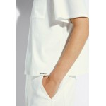 Kobiety T SHIRT TOP | Massimo Dutti MIT TASCHE - T-shirt basic - white/biały - YY92089