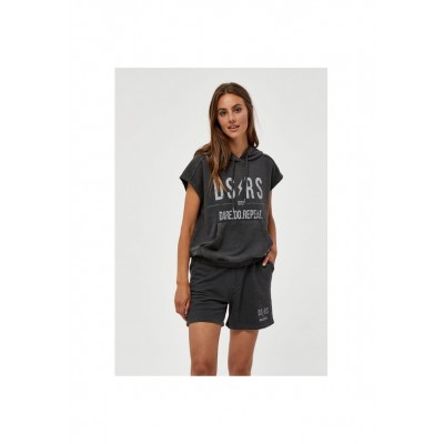 Kobiety SHIRT | Desires T-shirt z nadrukiem - black washed/czarny denim - LR99140