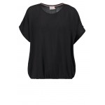 Kobiety SHIRT | Kaffe AMBER STANLEY - T-shirt basic - black/czarny - TI37920