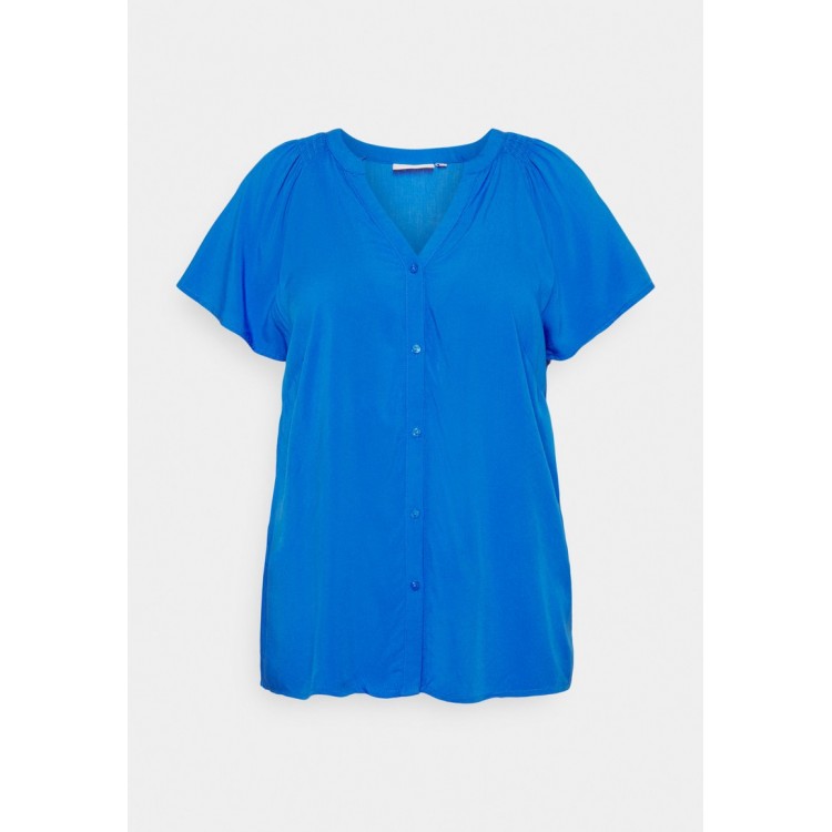 Kobiety SHIRT | ONLY Carmakoma CARKRIA - T-shirt basic - strong blue/niebieski - UF69851