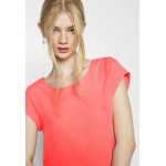 Kobiety SHIRT | ONLY ONLVIC SOLID TOP - T-shirt basic - tea rose/jasnoróżowy - KN81105