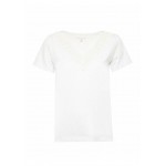 Kobiety SHIRT | Top Secret KRÓTKI RĘKAW - T-shirt z nadrukiem - biały - NR61942