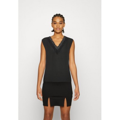 Kobiety SHIRT | Vero Moda VMMAPLE - T-shirt z nadrukiem - black/czarny - HP33512