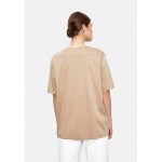 Kobiety T SHIRT TOP | 12storeez HALBARM - T-shirt basic - beige/beżowy - AT15602