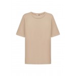 Kobiety T SHIRT TOP | 12storeez HALBARM - T-shirt basic - beige/beżowy - AT15602
