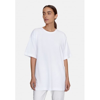 Kobiety T_SHIRT_TOP | 12storeez MASKULINER SCHNITT - T-shirt basic - white/biały - MR21775