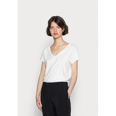 Kobiety T_SHIRT_TOP | AllSaints EMELYN TONIC TEE - T-shirt basic - chalk white/biały - ZG84843