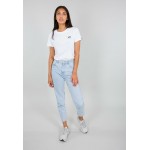 Kobiety T SHIRT TOP | Alpha Industries BASIC - T-shirt z nadrukiem - white/biały - RW85349