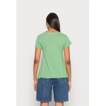 Kobiety T SHIRT TOP | American Vintage T-shirt basic - aloe vera vintage/zielony - HF45480