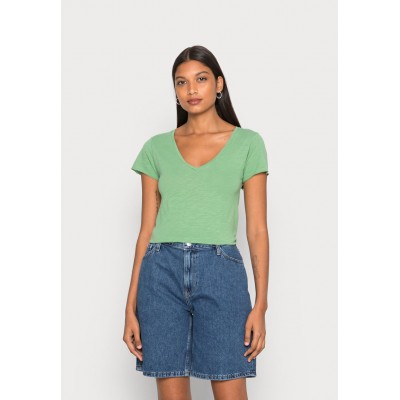 Kobiety T_SHIRT_TOP | American Vintage T-shirt basic - aloe vera vintage/zielony - HF45480