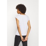 Kobiety T SHIRT TOP | Anna Field 2 PACK - T-shirt basic - black/white/czarny - US19534
