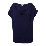 Kobiety T SHIRT TOP | Anna Field Curvy T-shirt z nadrukiem - evening blue/granatowy - SX84938
