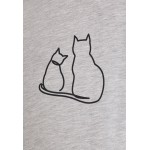 Kobiety T SHIRT TOP | Anna Field MAMA T-shirt z nadrukiem - light grey/jasnoszary - GC05461