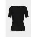 Kobiety T SHIRT TOP | Anna Field Petite T-shirt basic - black/czarny - NX10501