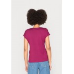 Kobiety T SHIRT TOP | Anna Field T-shirt basic - dark red/ciemnoczerwony - GS97394