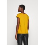 Kobiety T SHIRT TOP | Anna Field T-shirt basic - golden yellow/ciemnożółty - GN11269