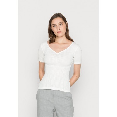 Kobiety T_SHIRT_TOP | Anna Field T-shirt basic -  white/biały - TU75227