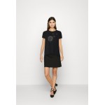 Kobiety T SHIRT TOP | Anna Field T-shirt z nadrukiem - black/czarny - PW91681