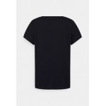 Kobiety T SHIRT TOP | Anna Field T-shirt z nadrukiem - black/czarny - TB54571