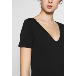 Kobiety T SHIRT TOP | Anna Field Tall 2 PACK - T-shirt basic - black/white/czarny - UL79832
