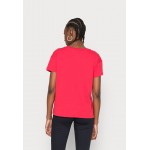 Kobiety T SHIRT TOP | Armani Exchange T-shirt z nadrukiem - magma/czerwony - PI65630