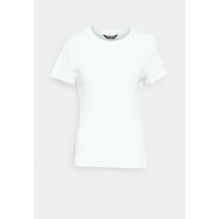 Kobiety T SHIRT TOP | Banana Republic SHRUNKEN TEE - T-shirt basic - white/biały - GD68666