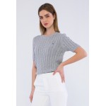 Kobiety T SHIRT TOP | Basics and More ELLIE BRACELET - T-shirt basic - grey melange/szary - FQ85346