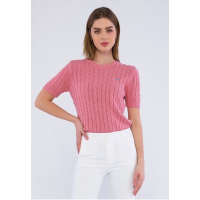 Kobiety T_SHIRT_TOP | Basics and More ELLIE BRACELET - T-shirt basic - pink/różowy - DD85316