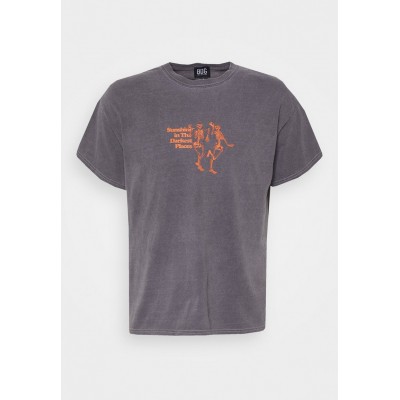 Kobiety T_SHIRT_TOP | BDG Urban Outfitters PSYCHADELIC TEE UNISEX - T-shirt z nadrukiem - charcoal/ciemnoszary - XS46672